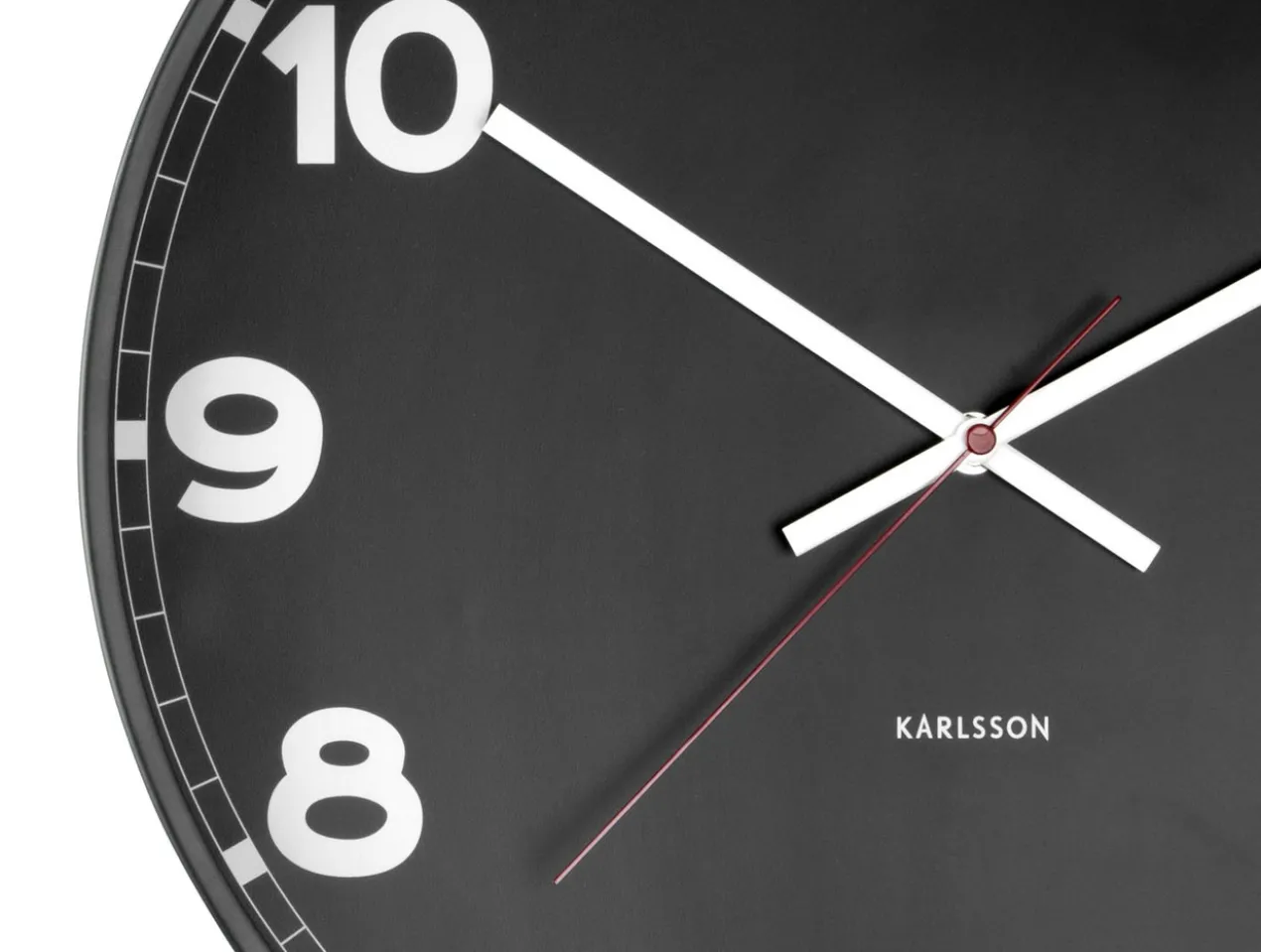 Wall clock New Classic medium black