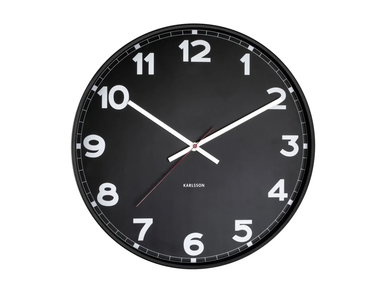 Wall clock New Classic medium black