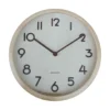 Wall clock Pure Bold light wood