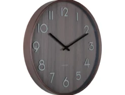 Wall clock Pure large walnut wood
