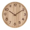 Wall clock Pure medium light basswood