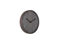Wall clock Pure small walnut wood