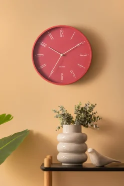 Wall clock Regal Numbers white