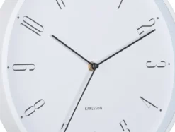 Wall clock Regal Numbers white