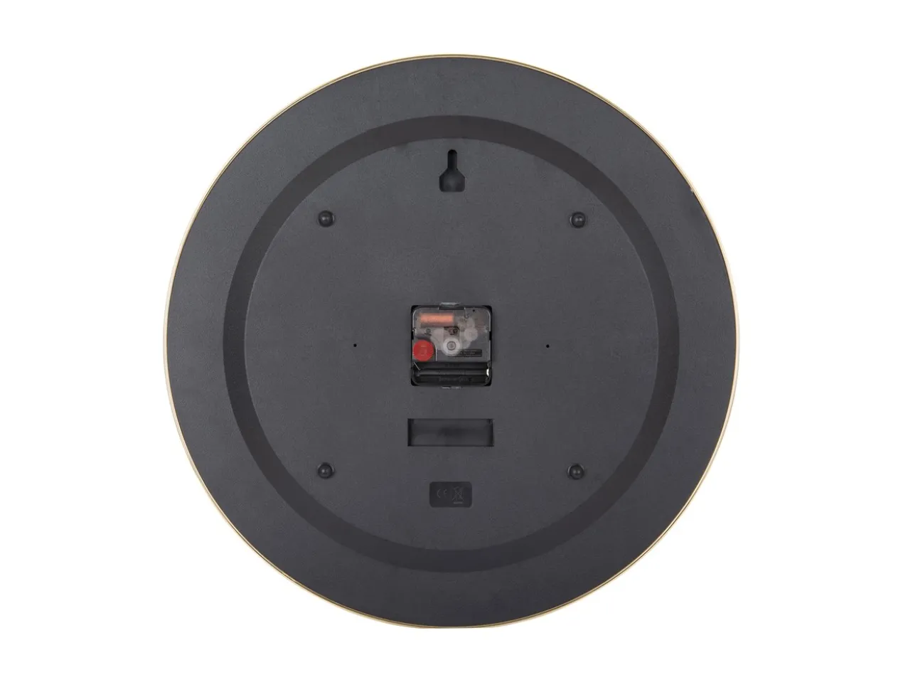 Wall clock Sienna Glow black