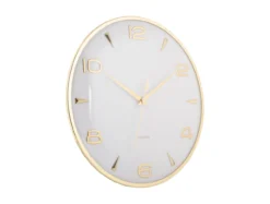 Wall clock Sienna Glow white