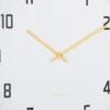 Wall clock Sporty bright yellow