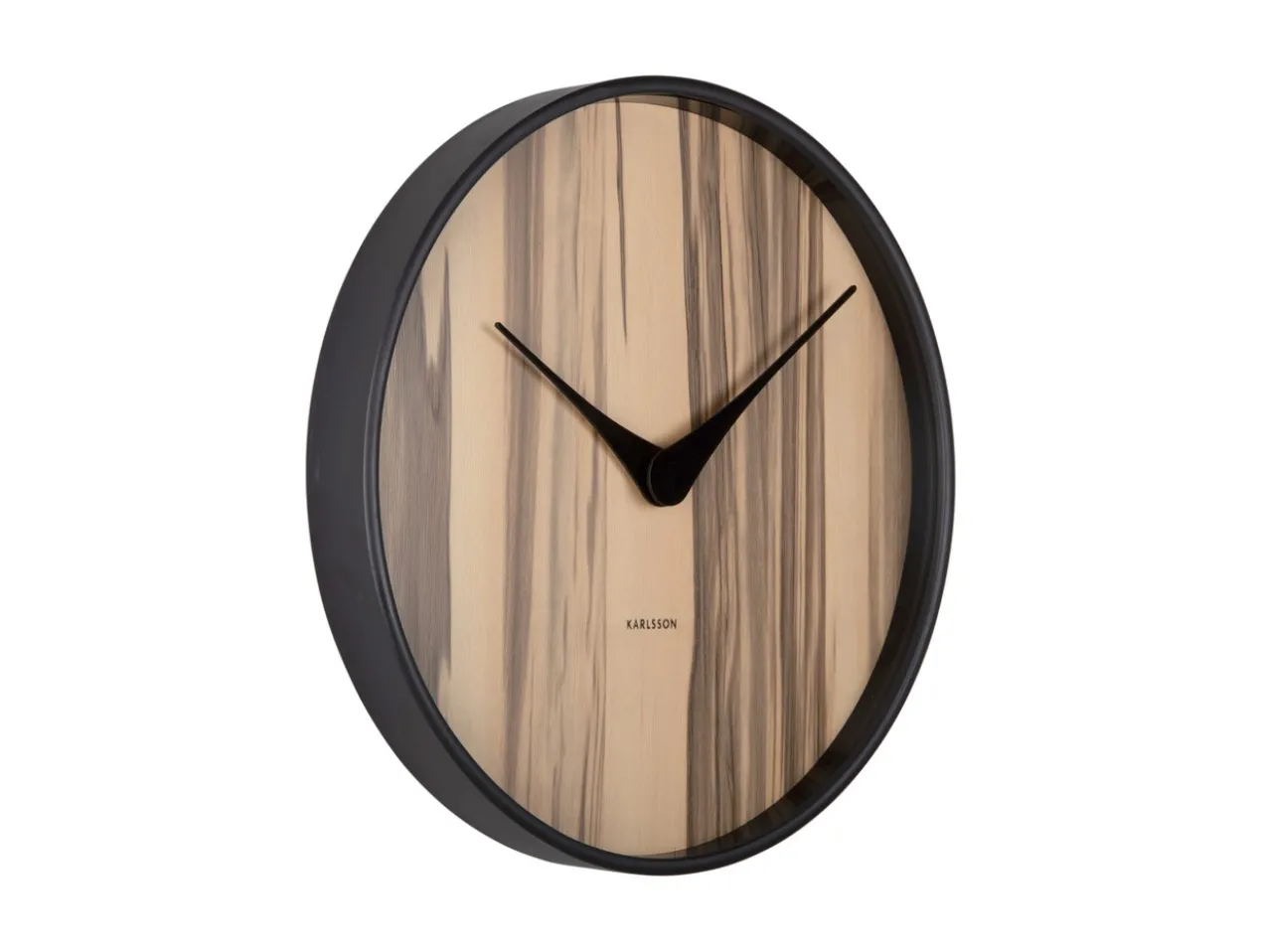 Wall clock Wood Melange light wood