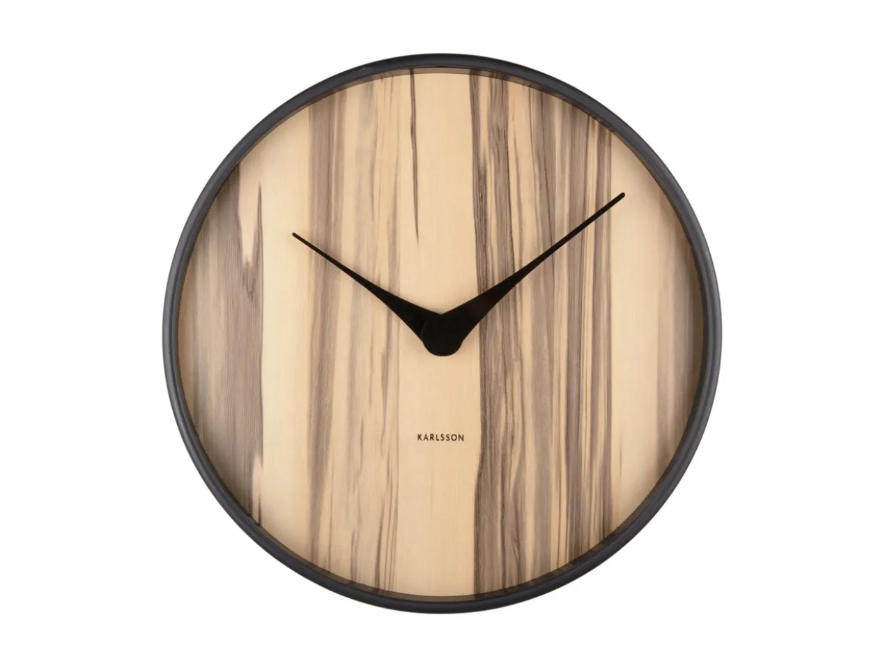 Wall clock Wood Melange light wood
