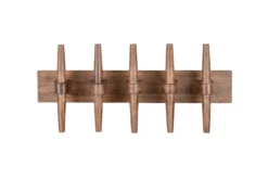 Wall coat rack jakub walnut