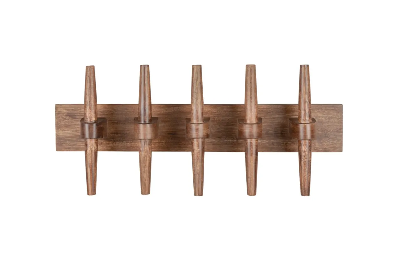 Wall coat rack jakub walnut