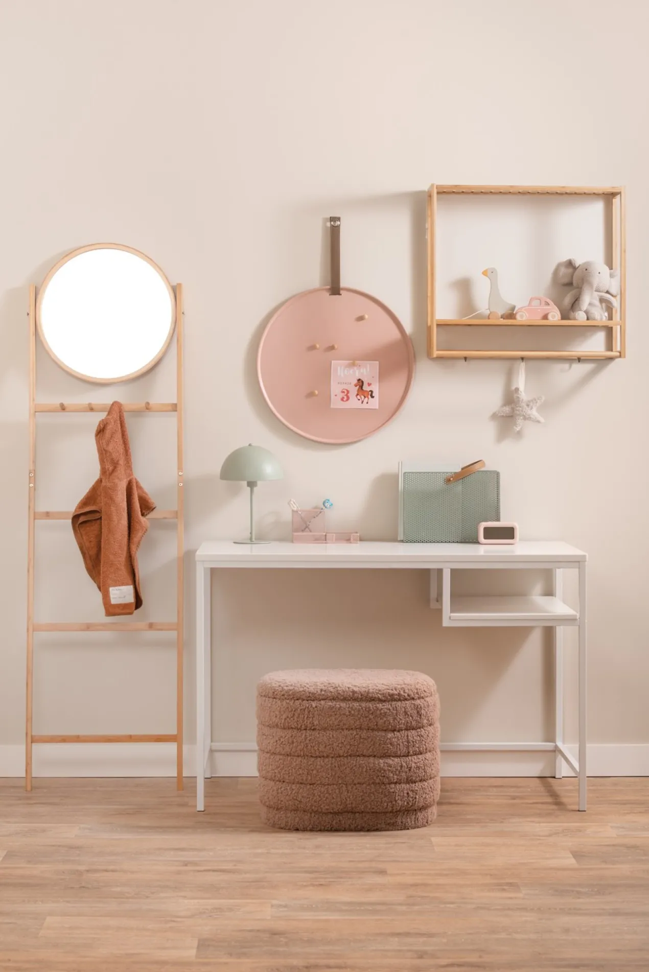 Wall coat rack Sheer bamboo