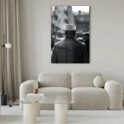Walljar acryglas schilderij - Classy Men Acryglas schilderij - 150 x 225 cm