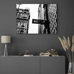 Walljar acrylglas schilderij - ST New York Acrylglas schilderij - 50 x 70 cm