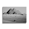 Walljar acrylglas schilderij - Pyramids of Egypt Acrylglas schilderij - 50 x 70 cm