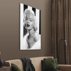 Walljar acrylglas schilderij - Portrait of Marilyn Monroe Acrylglas schilderij - 50 x 70 cm