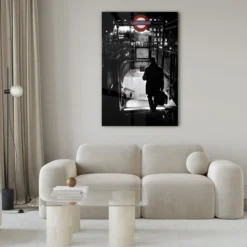 Walljar acrylglas schilderij - Underground Acrylglas schilderij - 60 x 90 cm