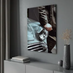 Walljar acrylglas schilderij - Classic Car Acrylglas schilderij - 70 x 100 cm