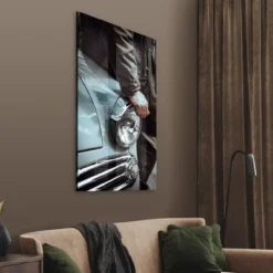 Walljar acrylglas schilderij - Classic Car Acrylglas schilderij - 150 x 225 cm