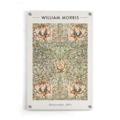 Walljar plexiglas schilderij - William Morris - Honeysuckle II Plexiglas schilderij - 40 x 60 cm