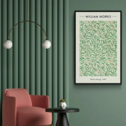 Walljar - Plexiglas schilderij - William Morris - Willow Bough Plexiglas schilderij - 60 x 90 cm
