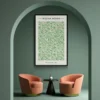 Walljar - Plexiglas schilderij - William Morris - Willow Bough Plexiglas schilderij - 70 x 100 cm