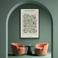 Walljar plexiglas schilderij - William Morris - Jasmine Plexiglas schilderij - 120 x 180 cm