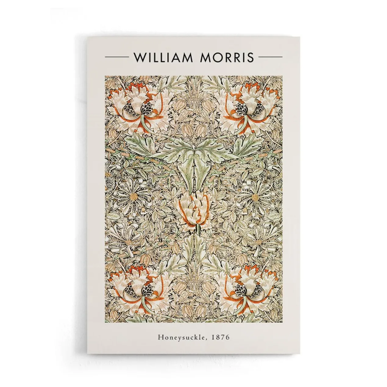 Walljar plexiglas schilderij - William Morris - Honeysuckle II Plexiglas schilderij - 150 x 225 cm