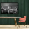 Walljar plexiglas schilderij - Rotterdam Skyline II Plexiglas schilderij - 60 x 90 cm