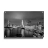 Walljar plexiglas schilderij - Rotterdam Skyline II Plexiglas schilderij - 80 x 120 cm