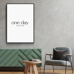 Walljar plexiglas schilderij - One Day At A Time Plexiglas schilderij - 150 x 225 cm