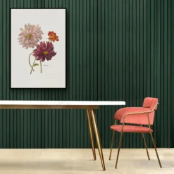 Walljar poster ingelijst - Dahlia Poster ingelijst - 70 x 100 cm