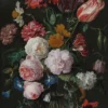 Walljar poster ingelijst - De Heem - Stilleven Met Bloemen Poster ingelijst - 40 x 60 cm