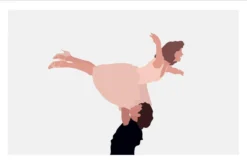 Walljar poster ingelijst - Dirty Dancing Poster ingelijst - 40 x 60 cm