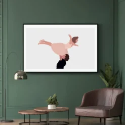 Walljar poster ingelijst - Dirty Dancing Poster ingelijst - 70 x 100 cm