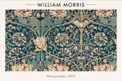 Walljar poster ingelijst - William Morris - Honeysuckle Poster ingelijst - 70 x 100 cm