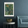 Walljar poster ingelijst - William Morris - Cock Pheasant Poster ingelijst - 50 x 70 cm
