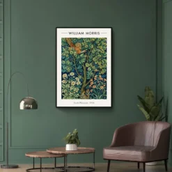 Walljar poster ingelijst - William Morris - Cock Pheasant Poster ingelijst - 50 x 70 cm