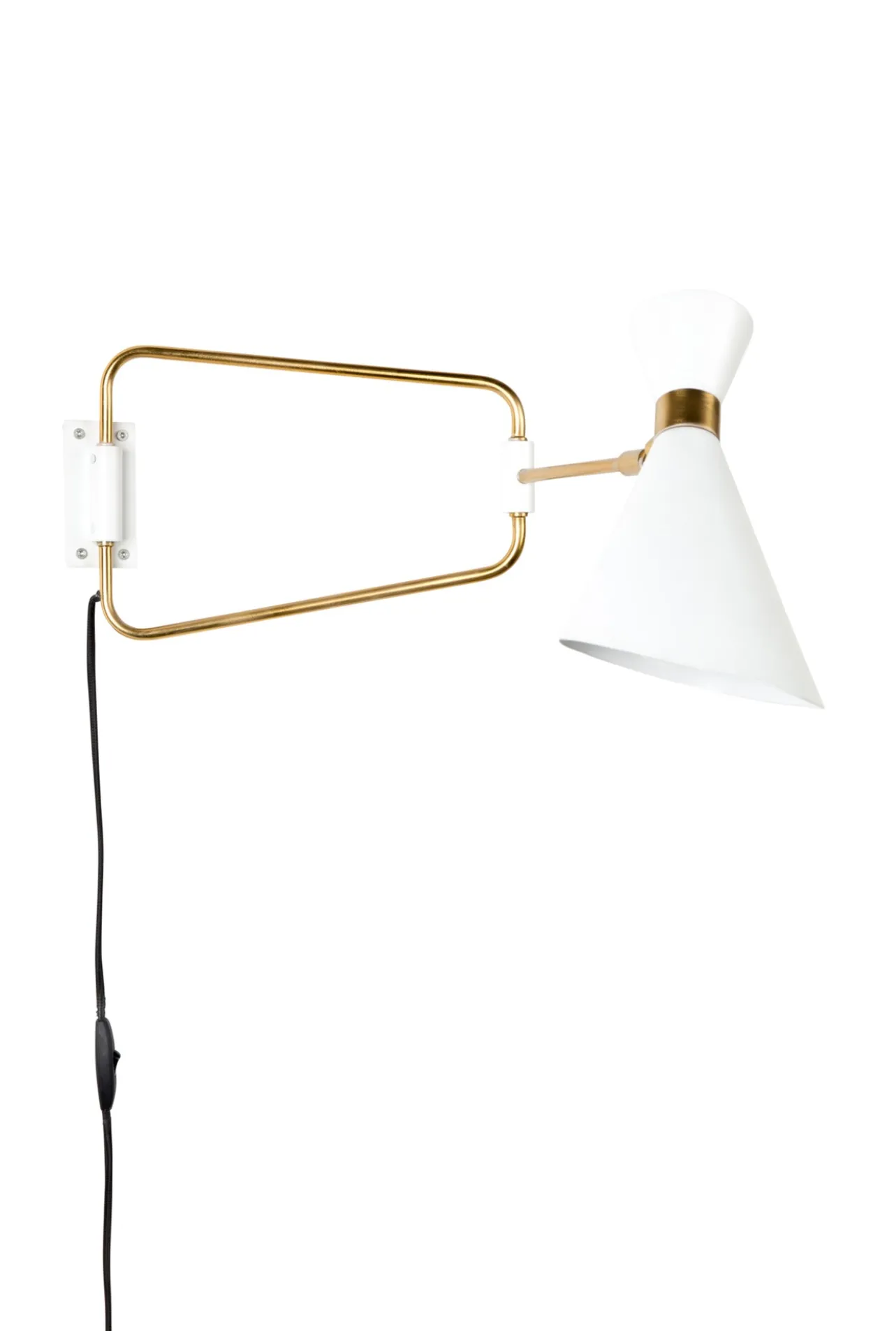 Wall lamp shady white