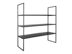 Wall rack Level metal matt black