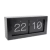 Wall / Table clock Boxed Flip XL matt black