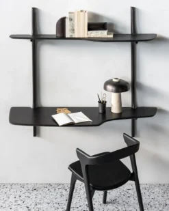 Wandbureau PI wandbureau donker mahonie