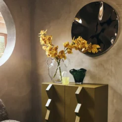 Wanddecoratie Dent wall sculpture