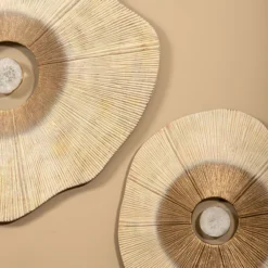 Wanddecoratie Solara beige 89 cm
