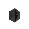 Wandhaak Towel Diamond °01 Black - 1 wandhaak