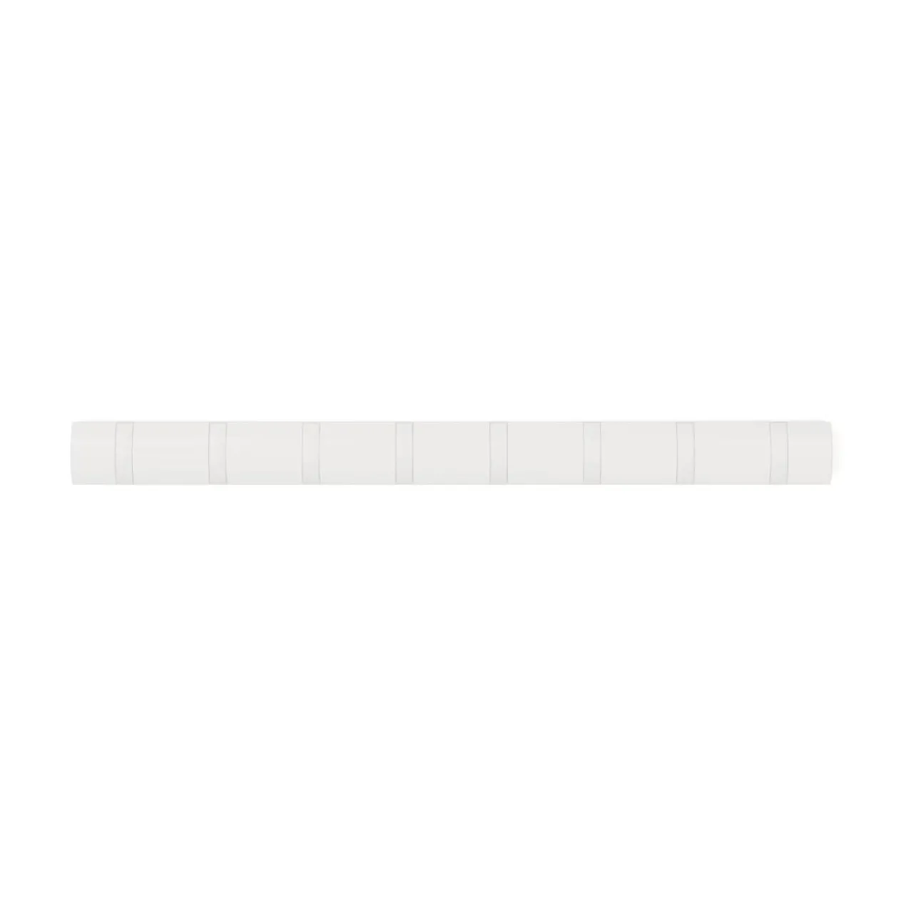 Wandkapstok Flip 8 haken wit