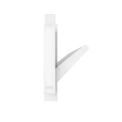 Wandkapstok Sticks met 8 ophanghaken wit