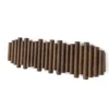 Wandkapstok Umbra Picket 8 haken Walnoot hout