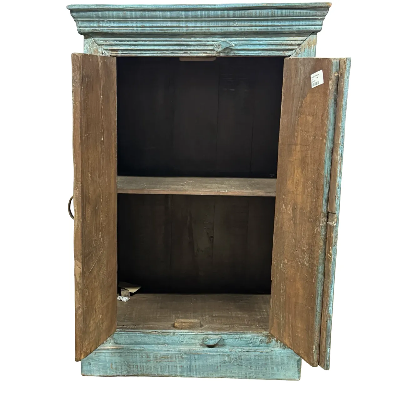 Wandkast blauw uniek
