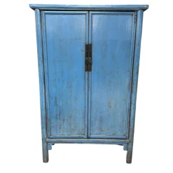 Wandkast blauw uniek